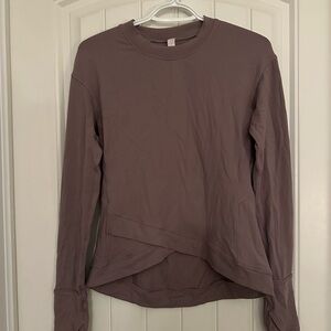 Lululemon Athletica Purple Long Sleeve Sweatshirt